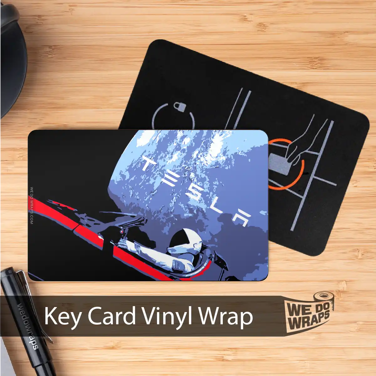 Space Roadster | NFC Key Card Wrap - Image 2