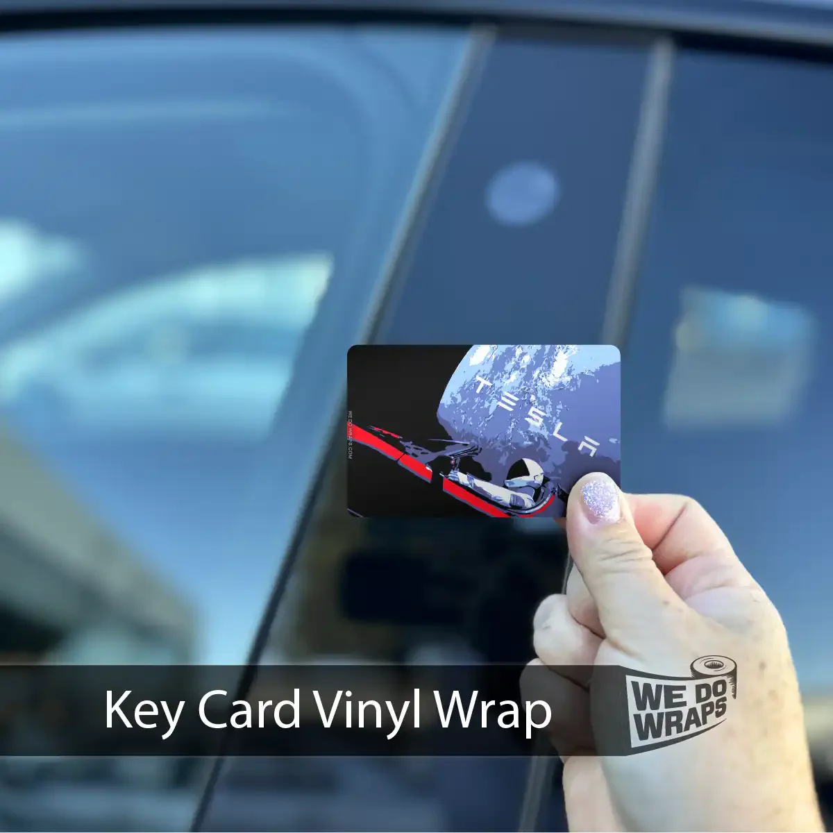Space Roadster | NFC Key Card Wrap - Image 4