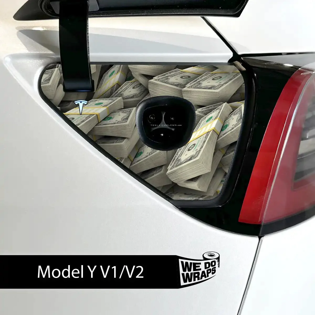 Stacks on Stacks Tesla Charge Port Wrap | Model Y - Image 2