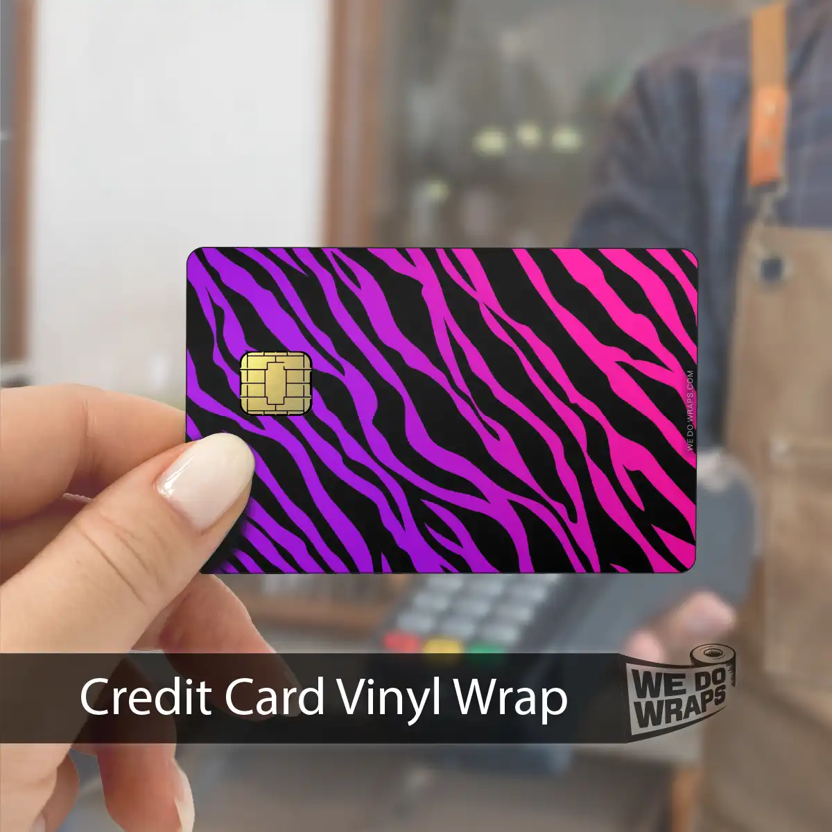 Stylish Zebra | NFC Key Card Wrap - Image 5