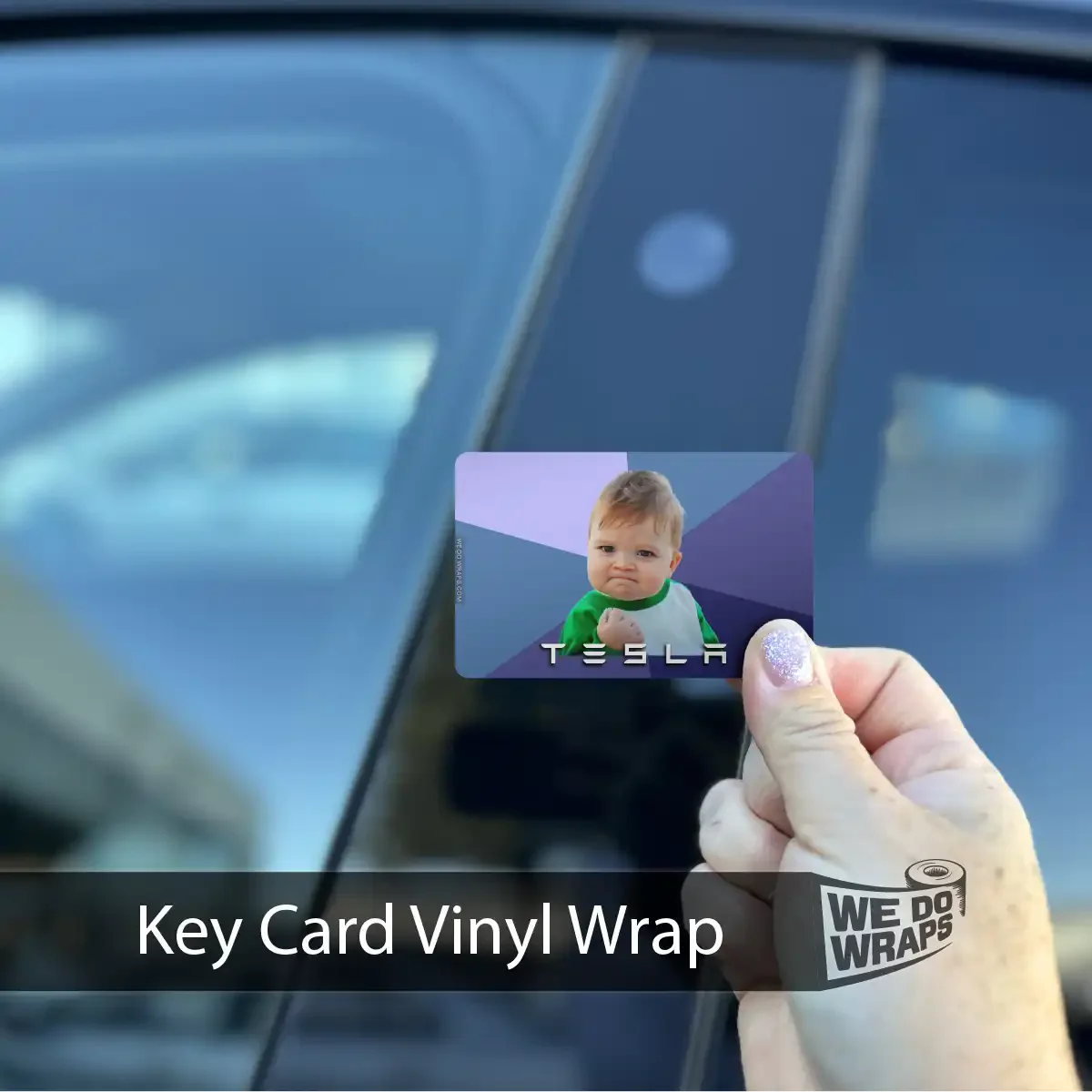 Success Kid Meme | NFC Key Card Wrap - Image 3