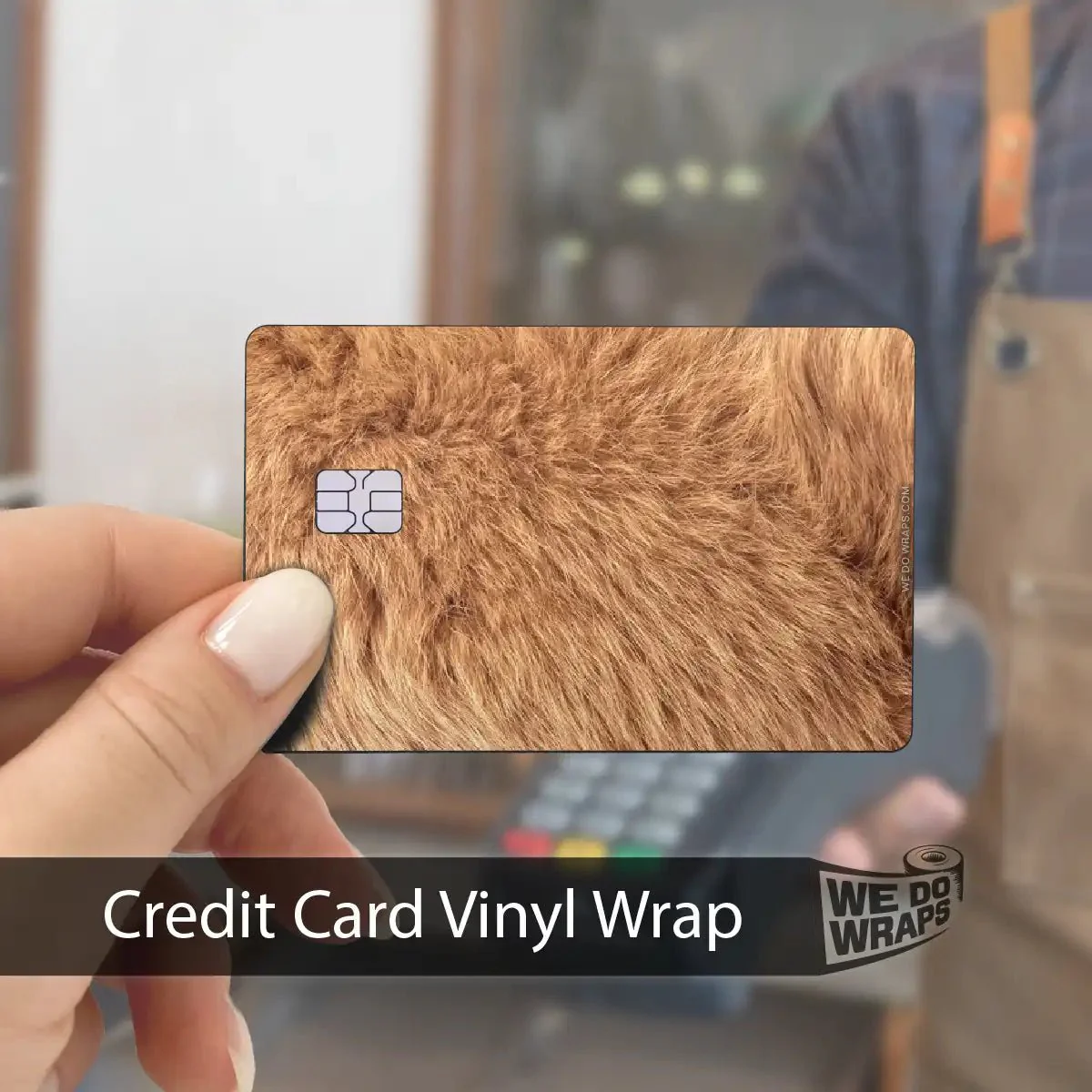 Teddy Bear Fur | NFC Key Card Wrap - Image 4