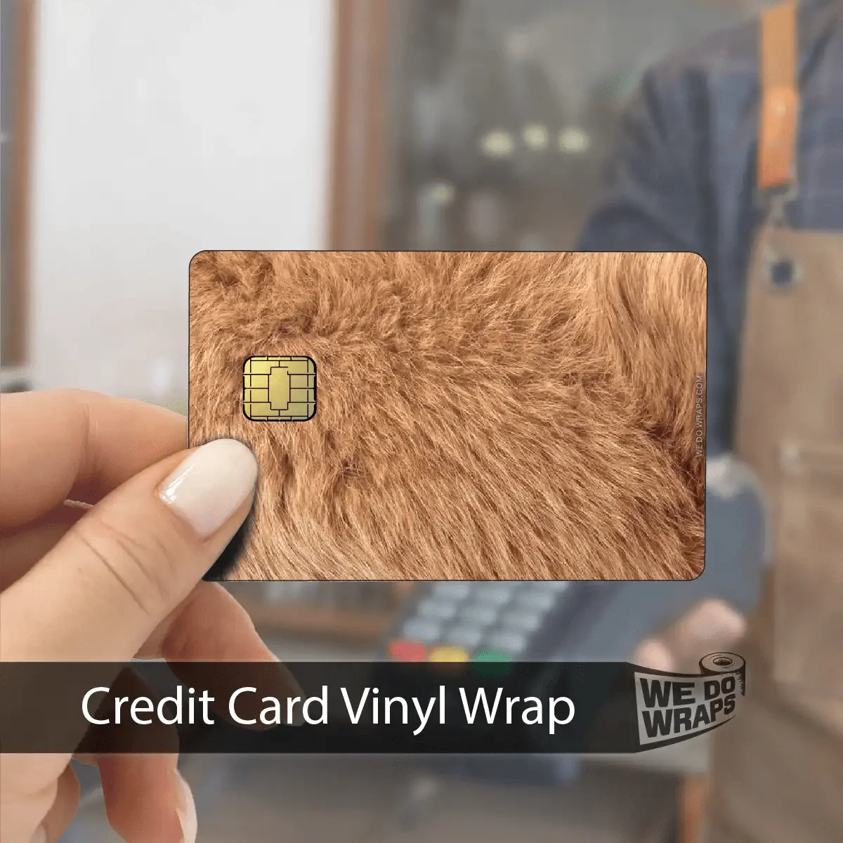 Teddy Bear Fur | NFC Key Card Wrap - Image 5