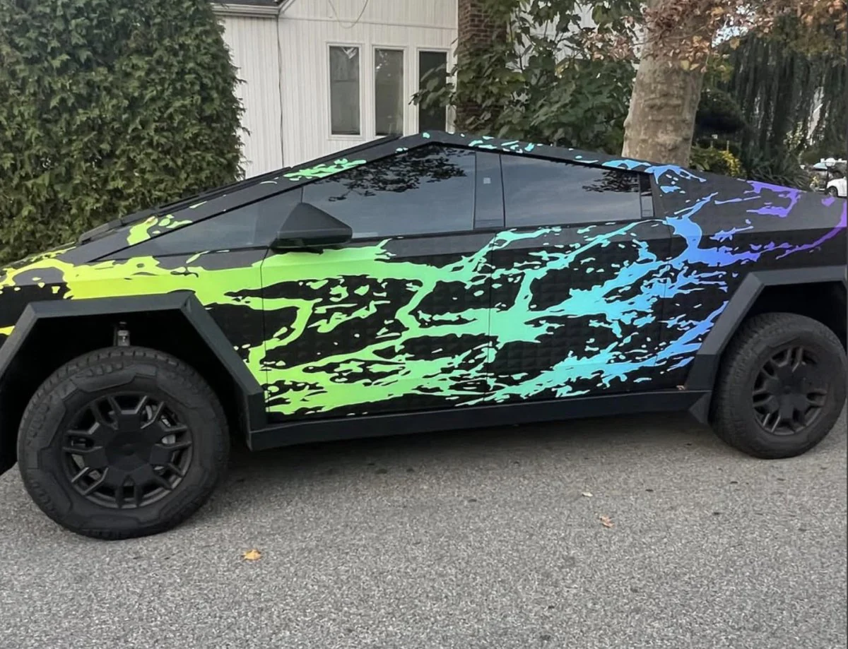Tesla Cybertruck DIY Precut Wrap Kit - Printed Designs - Image 14