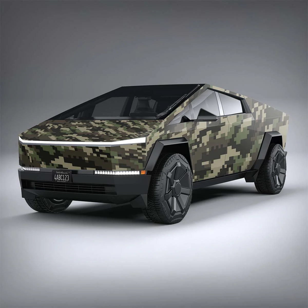Tesla Cybertruck DIY Precut Wrap Kit - Printed Designs - Image 4