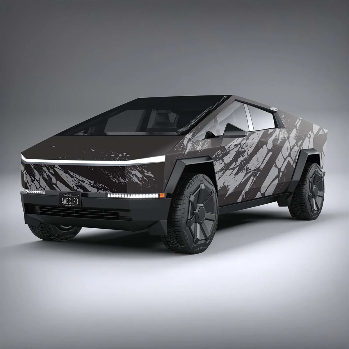 Tesla Cybertruck DIY Precut Wrap Kit - Printed Designs - Image 7