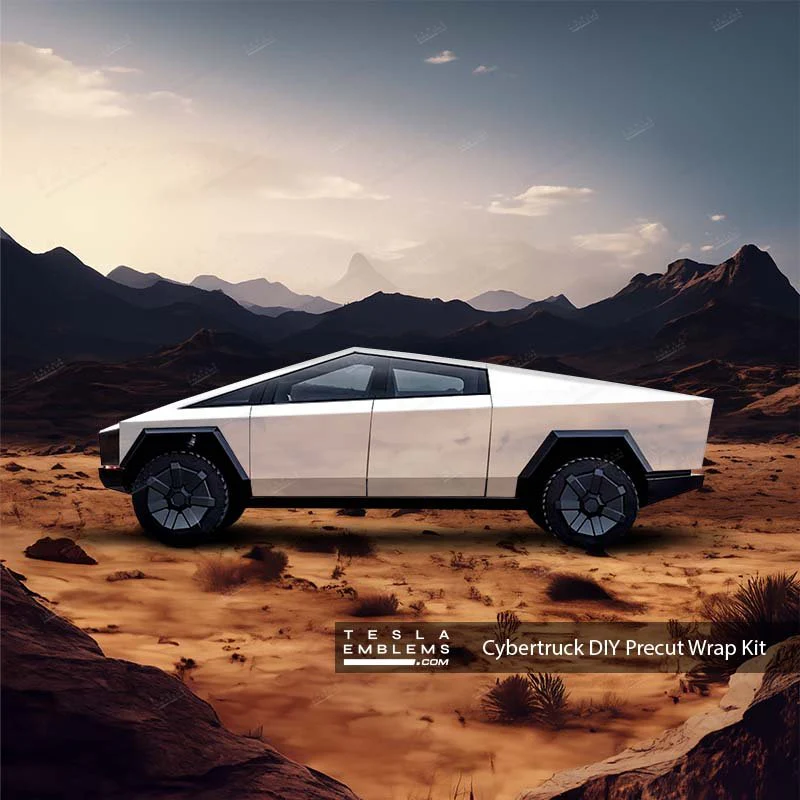Tesla Cybertruck DIY Precut Wrap Kit - Solid Colors - Image 3
