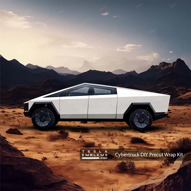 Tesla Cybertruck DIY Precut Wrap Kit - Solid Colors - Image 4