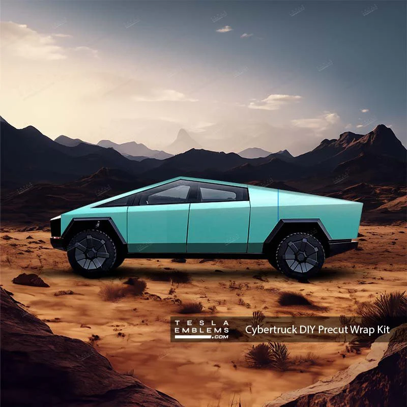 Tesla Cybertruck DIY Precut Wrap Kit - Solid Colors - Image 7