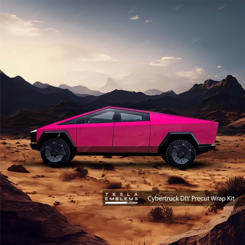 Tesla Cybertruck DIY Precut Wrap Kit - Solid Colors - Image 9