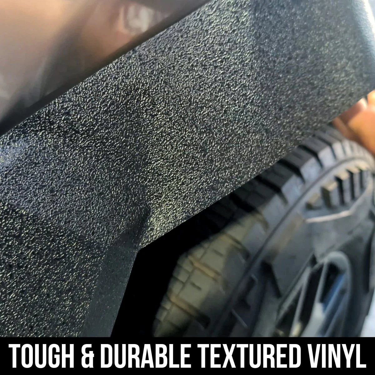 Tesla Cybertruck Fender Flares DIY Vinyl Fascia Overlay Film Protection Kit - Bed Liner Spray Look | TOProtect - Image 7