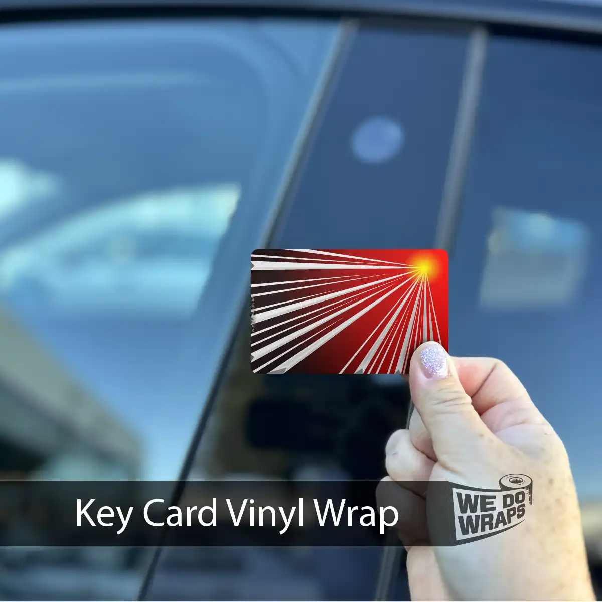 Tesla Launch Performance Mode | NFC Key Card Wrap - Image 2