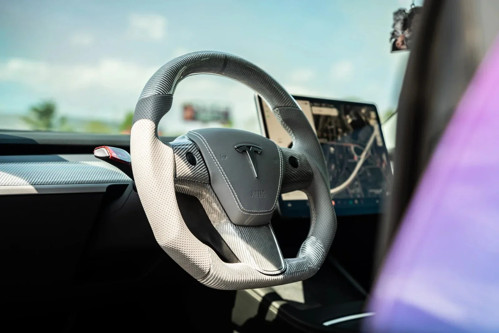 2017-2023 Tesla Model 3/Y - Spectre Fiber Dashboard Replacement - Image 4
