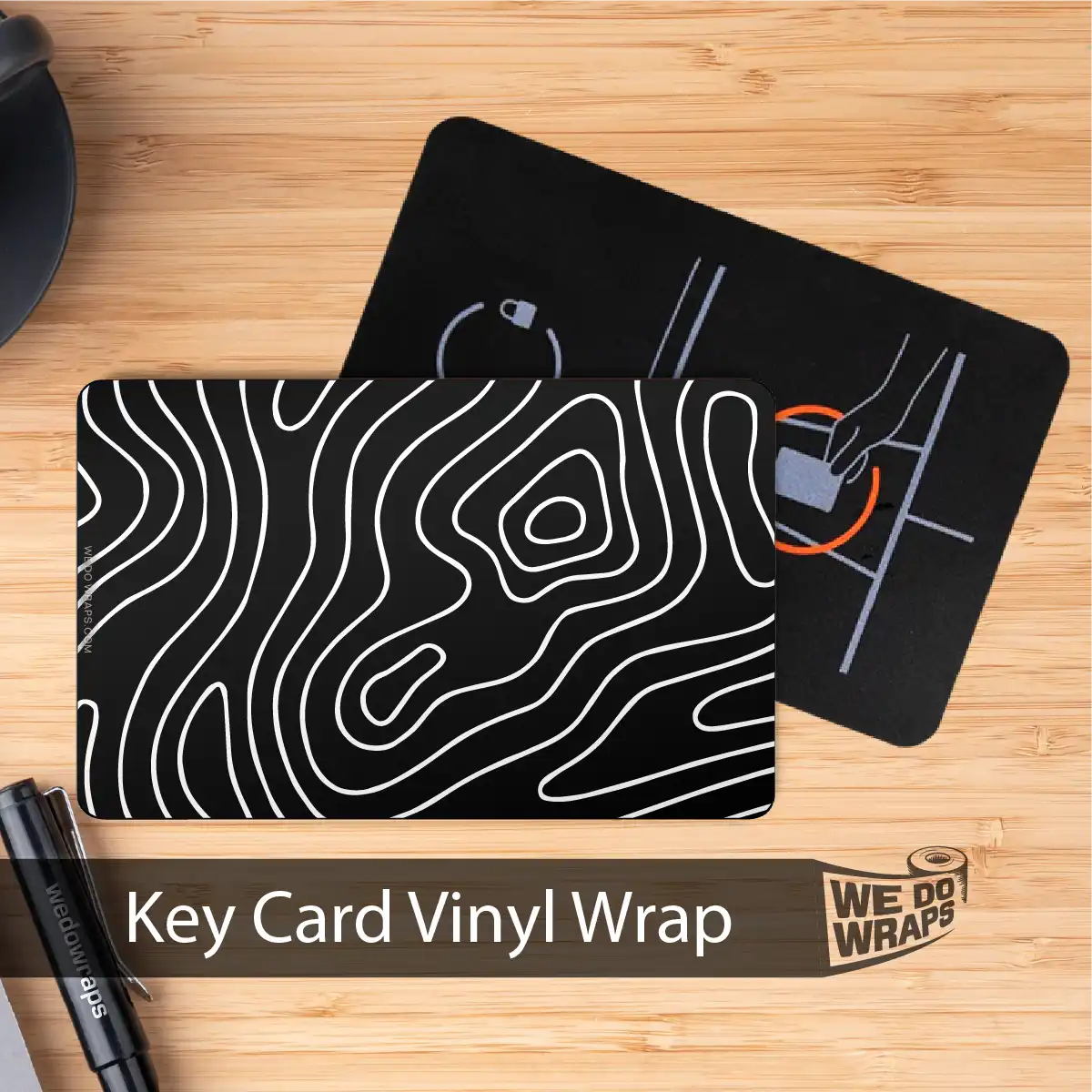 Topography Camo | NFC Key Card Wrap - Image 3