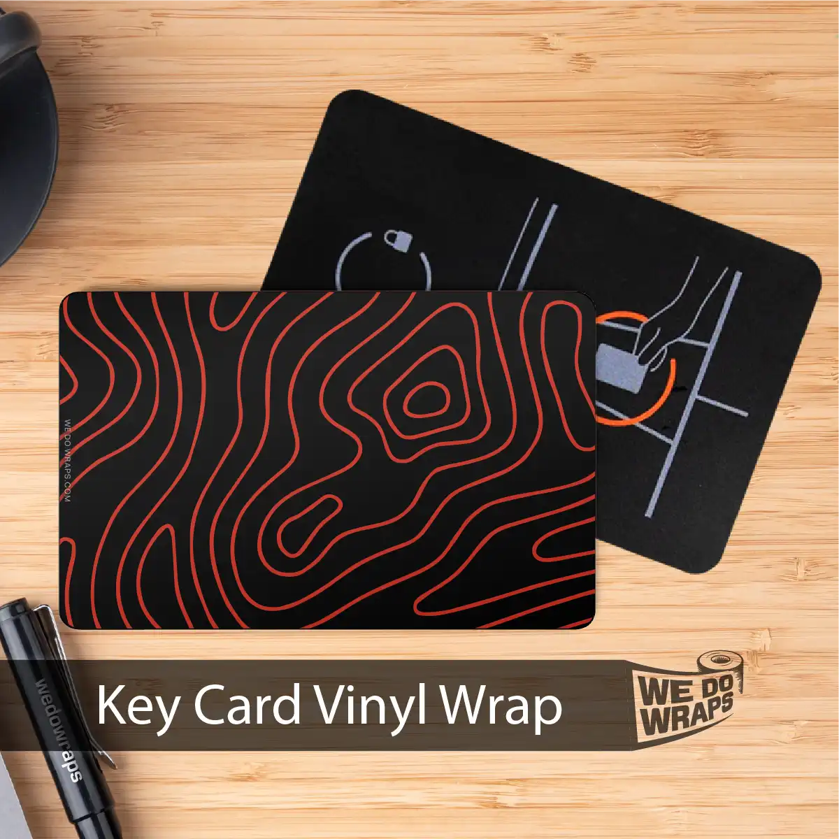 Topography Camo | NFC Key Card Wrap - Image 6