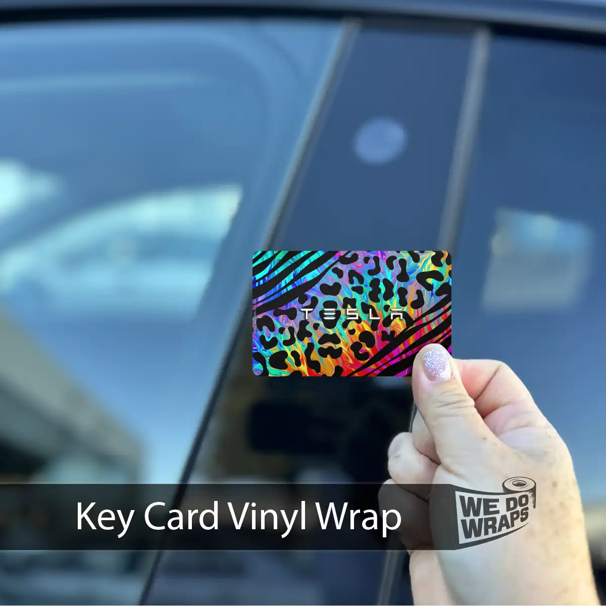 Trippin' Kitty | NFC Key Card Wrap - Image 2