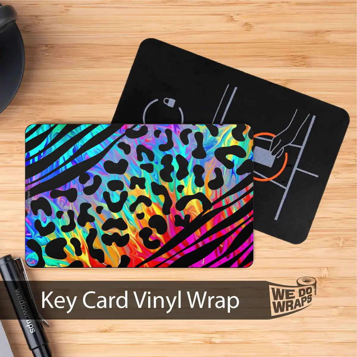 Trippin' Kitty | NFC Key Card Wrap - Image 3