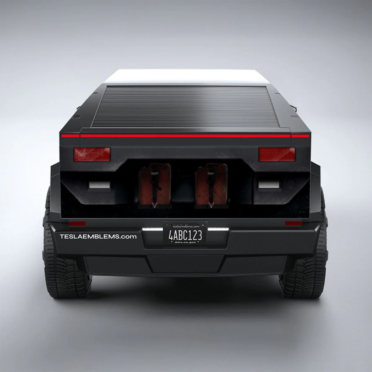 Warthog LRV Wrap | Gunmetal Gloom Grey - Tesla Cybertruck DIY Precut Kit - Image 3