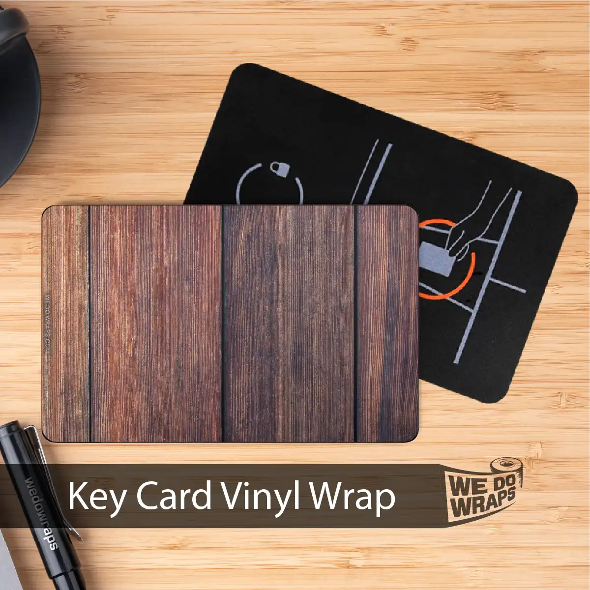 Wood Paneling | NFC Key Card Wrap - Image 3